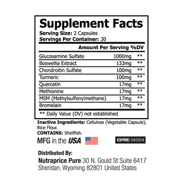 Joint Health Advanced Formula